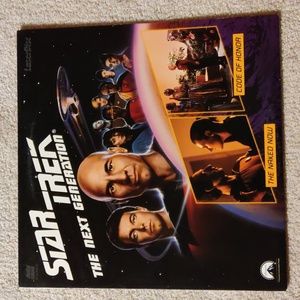 Star Trek TNG Laser Disc Episode 3 & 4